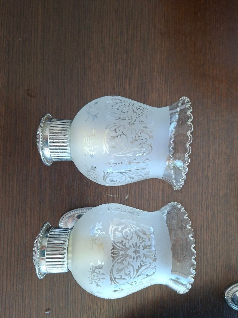 Antieke wandlampjes, Ophalen
