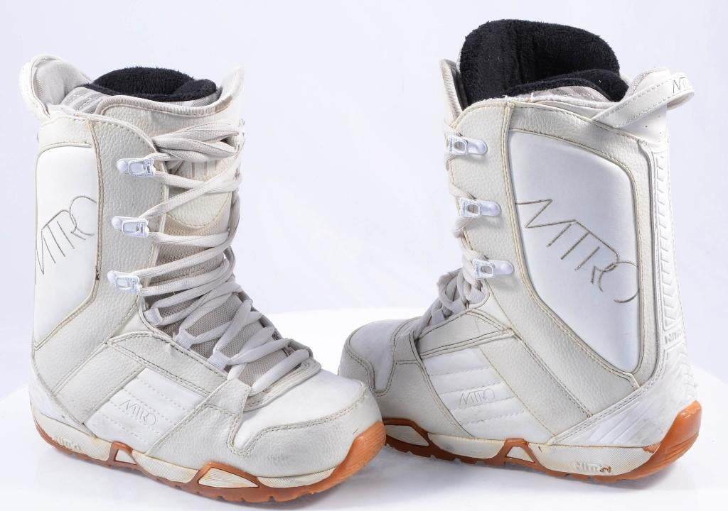 37 EU snowboard schoenen NITRO FADER, twin lacing system, Ophalen of Verzenden, Gebruikt, Schoenen