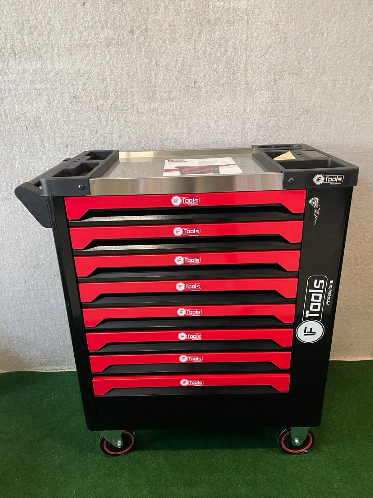 Nieuwe F-tools 8 lades,8 gevulde gereedschapwagen, Auto diversen, Autogereedschap, Ophalen, Nieuw