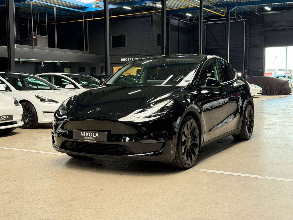 Tesla Model Y PERFORMANCE - AWD - AUTOPILOT - 21" WHEELS, Automaat, 514 km, Gebruikt, Zwart