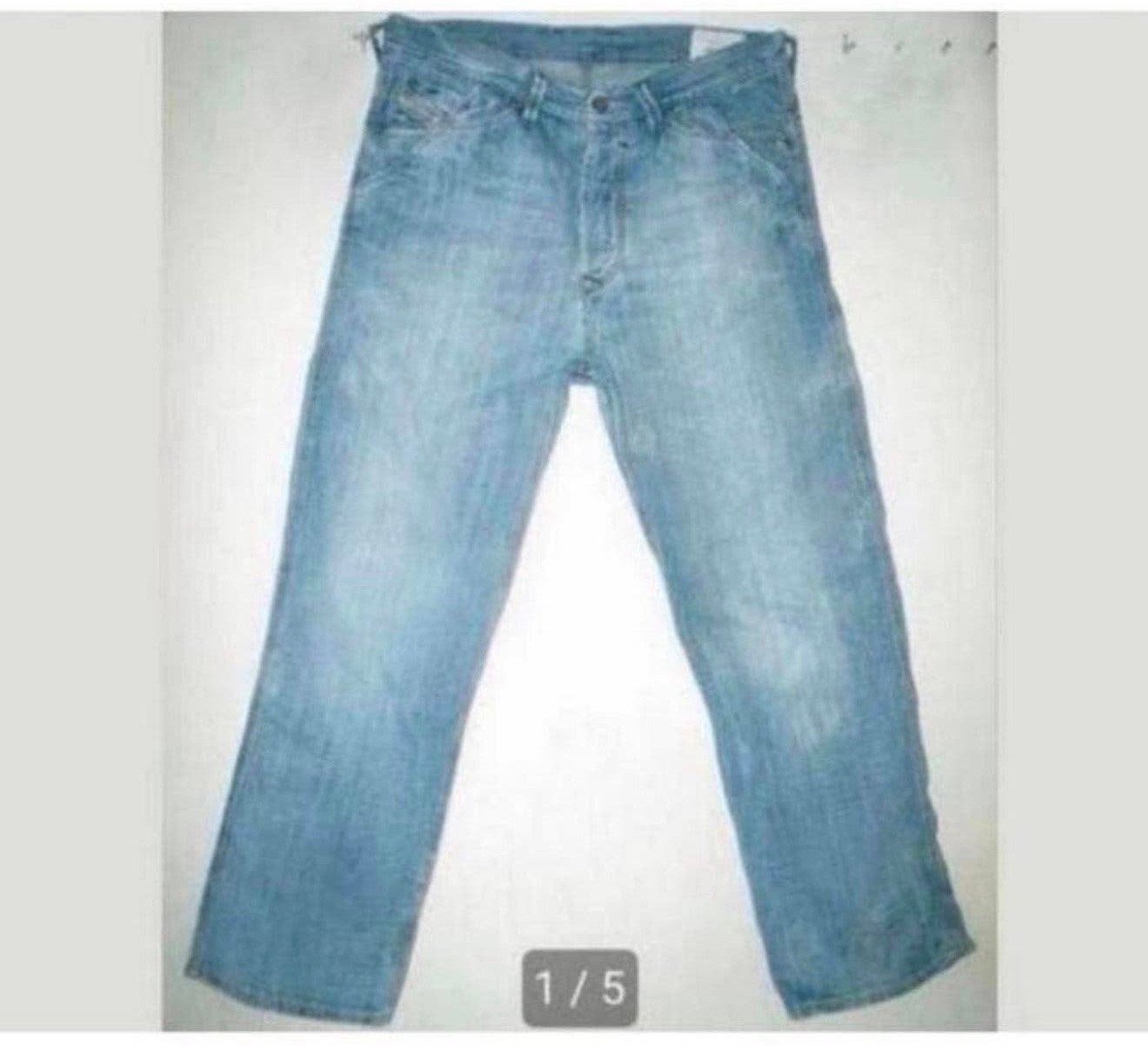HOT ITALY Mens DIESEL HEMIX Spijkerbroek Jeans W32-L30 32-30, Kleding | Heren, Ophalen of Verzenden, Zo goed als nieuw, Blauw