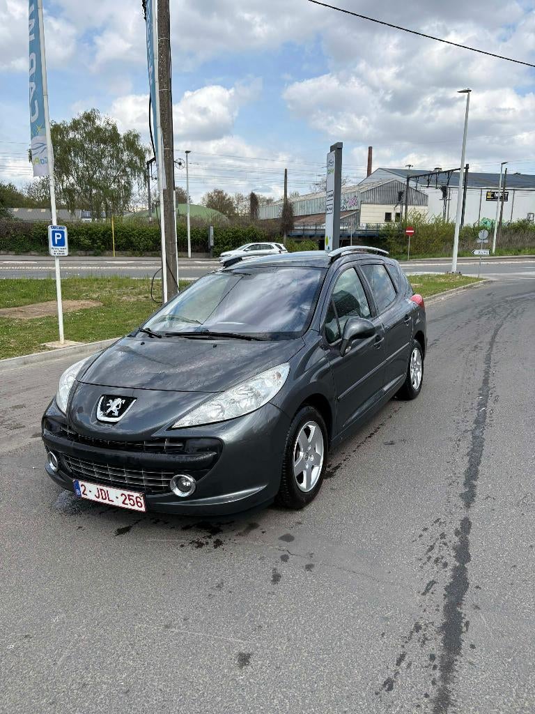 Peugeot  207sw, Autos, Achat, Entreprise, Boîte manuelle, Noir