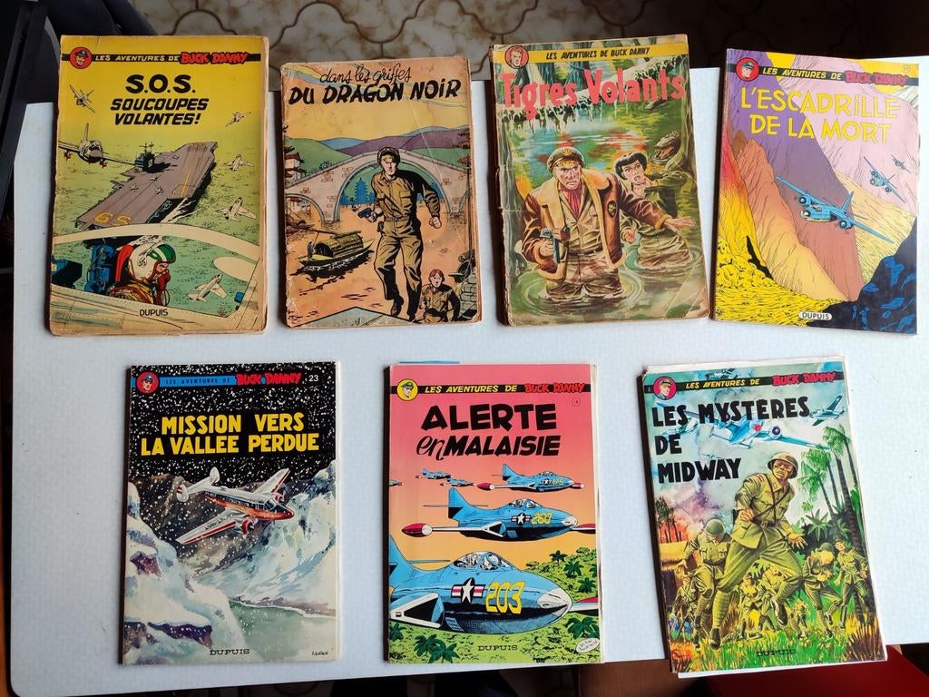 Les aventures de Buck Danny, Ophalen
