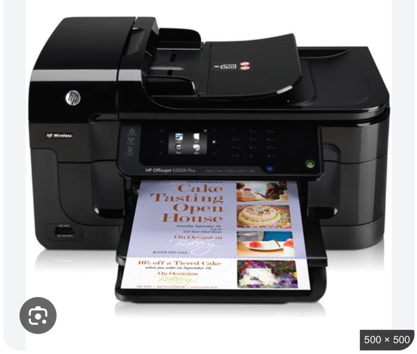 Imprimante électronique tout-en-un HP Officejet 6500A Plus, Enlèvement ou Envoi, Fax, All-in-one, Sans fil