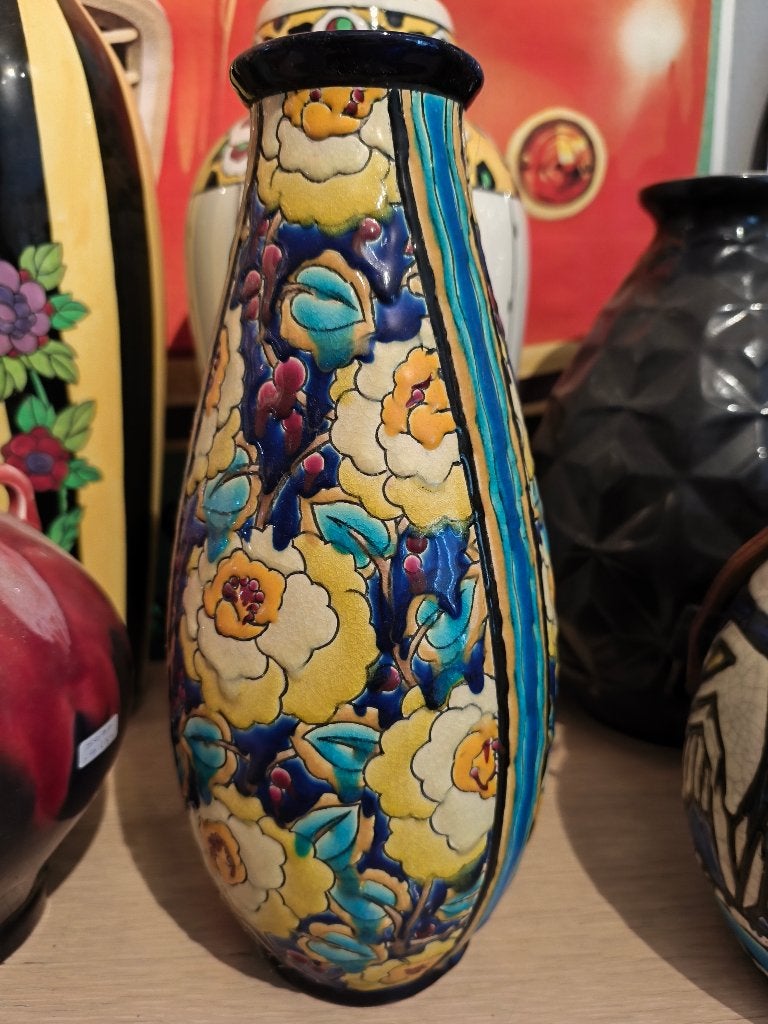 vase boch keramis d2813, Antiquités & Art, Envoi