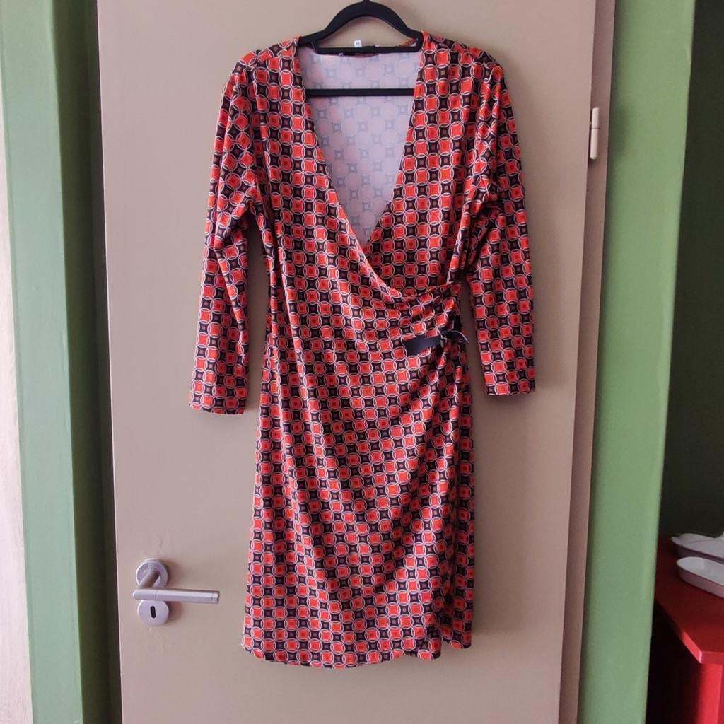 Retro damesjurk, Ophalen of Verzenden, Maat 38/40 (M)