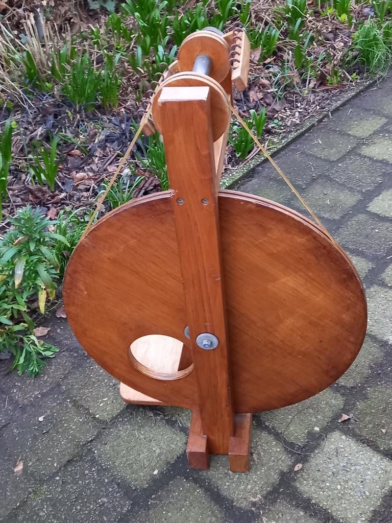 Louët spinnewiel en haspel, Hobby en Vrije tijd, Ophalen, Spinnewiel