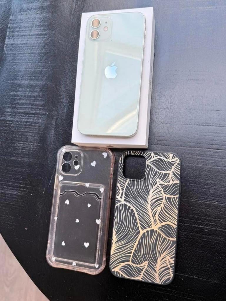 iPhone 12 128GB mint groen 82%, Télécoms, Téléphonie mobile | Apple iPhone, 128 GB, Comme neuf, 82 %, IPhone 12