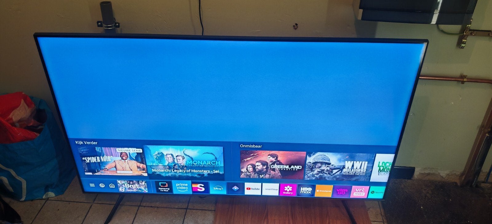 Samsung qe55 4k qled, Ophalen, QLED, Samsung