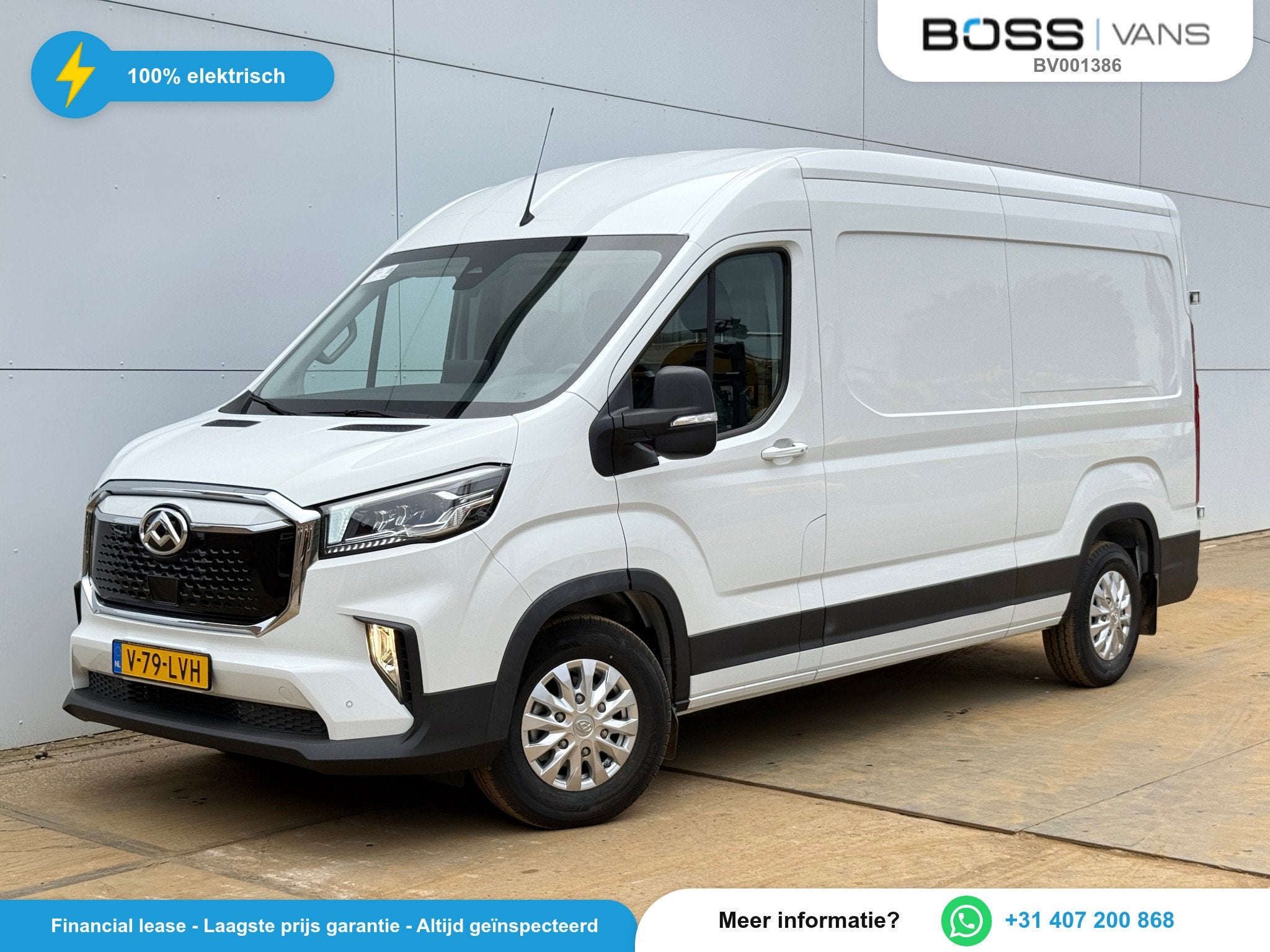 Maxus eDeliver 9 eDeliver 9 89kWh 204PK, Neuf, Achat, Entreprise, 3 places