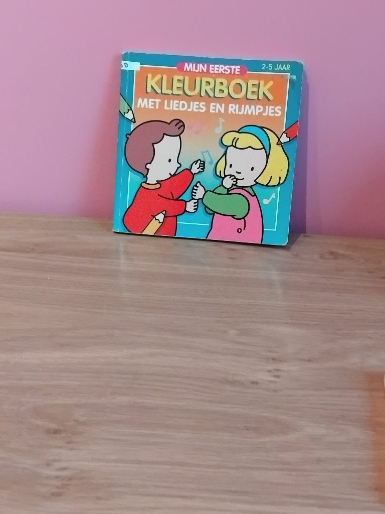 Vrolijk Versjes- & Kleurboek voor kleuters, Enlèvement, Neuf