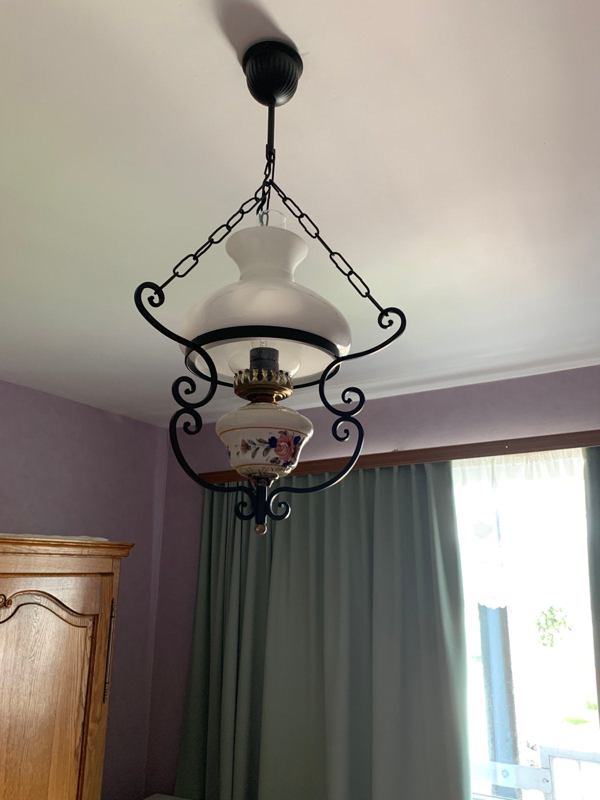 Lustre ancien, Maison & Meubles, Lampes | Lustres, Enlèvement, Comme neuf
