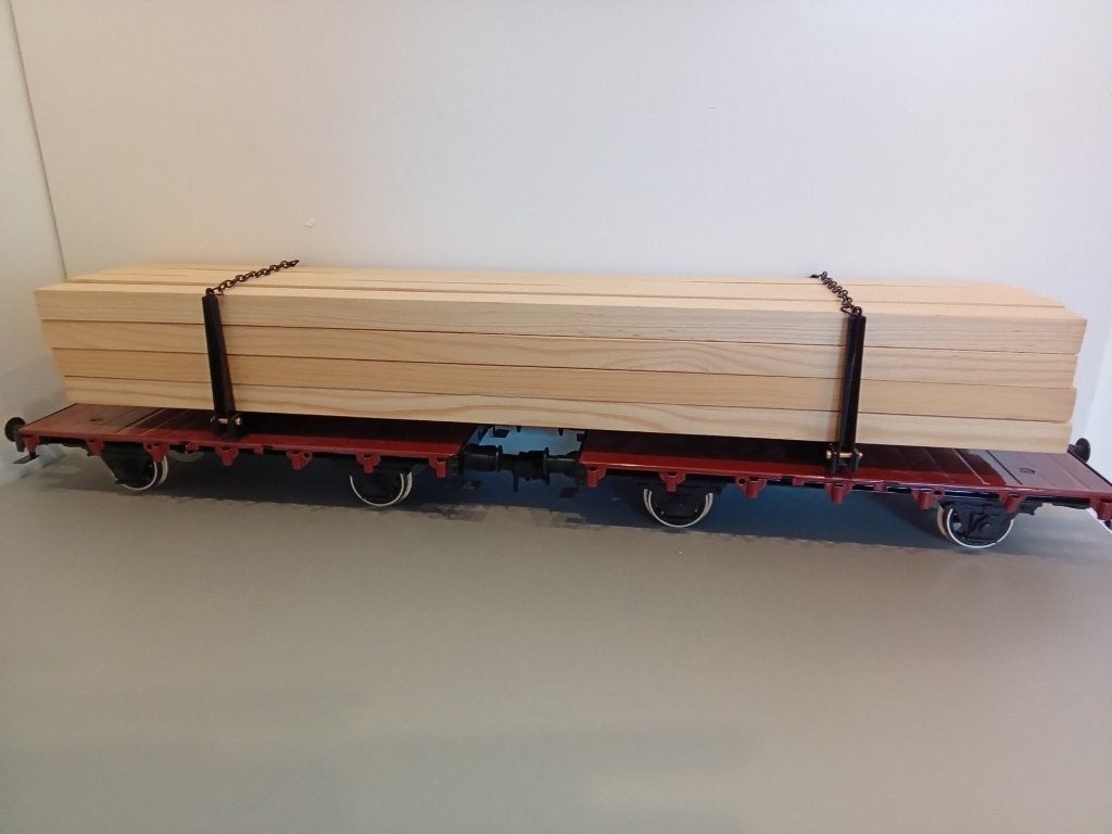 Märklin Spoor 1 : Draaischemelwagens voor houttransport., Hobby en Vrije tijd, Modeltreinen | Overige schalen, Ophalen of Verzenden