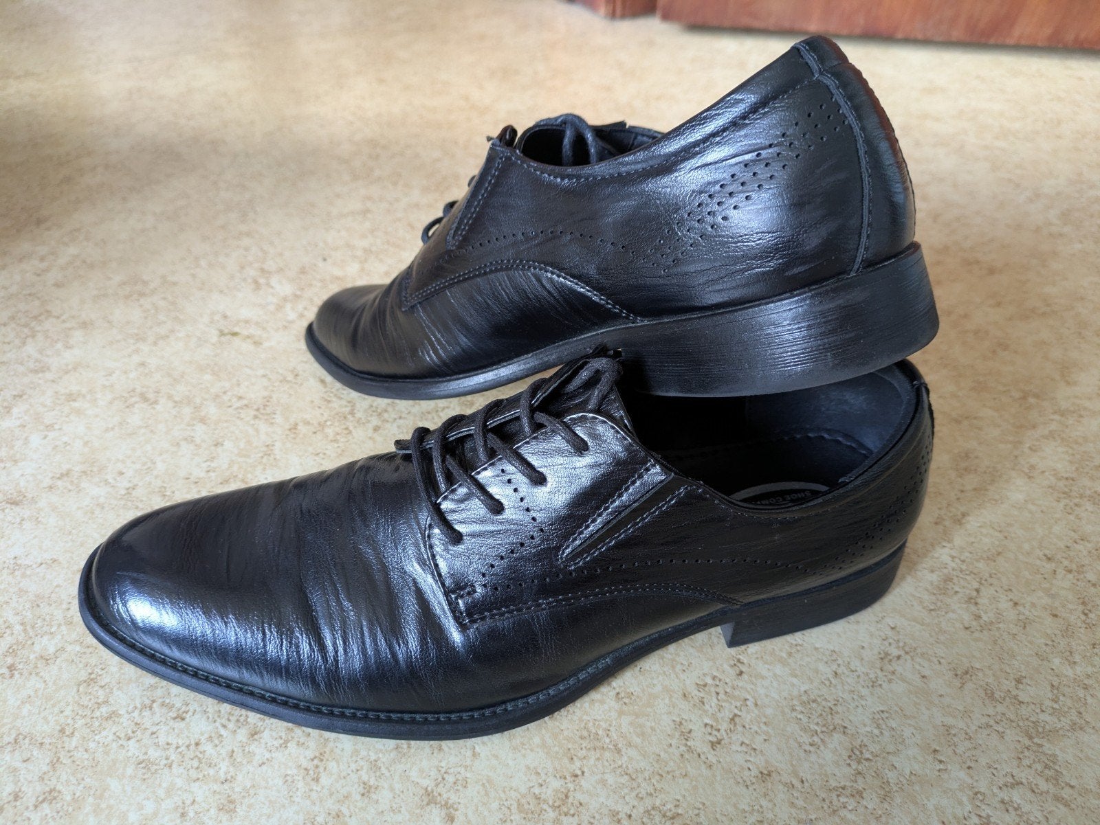 Klassieke Herenschoen 43, Kleding | Heren, Zwart, Ophalen of Verzenden, Zo goed als nieuw, Veterschoenen