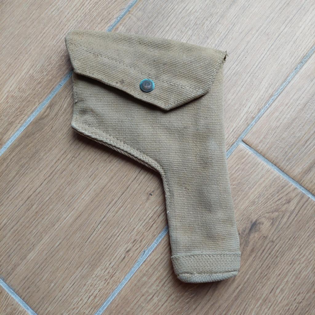 Engelse holster ww2 duitse wo2 Duitse helm us, Verzamelen, Ophalen of Verzenden, Landmacht, Helm of Baret