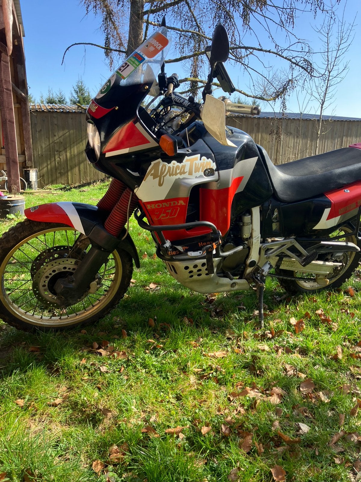 Deux honda Africa twin Rd04, Particulier