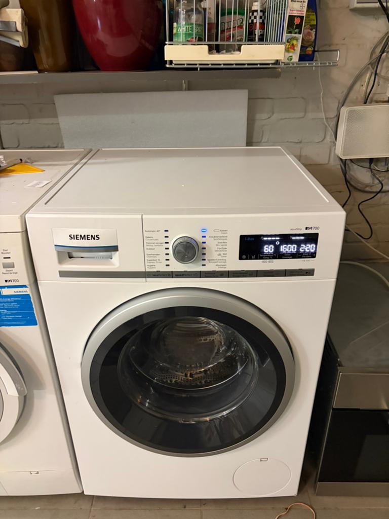 Machine à laver Siemens 8kg iQ700 | Livraison possible, Electroménager, Lave-linge, 6 à 8 kg, Programme lavage à la main, 1600 tours ou plus