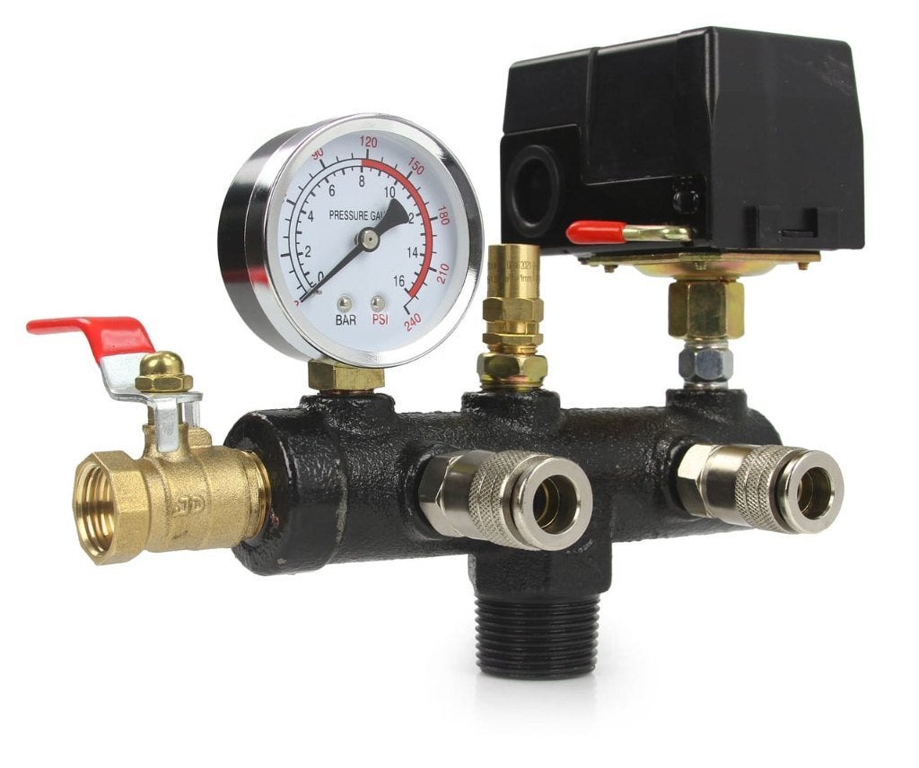 Compressor drukschakelaar / pressostaat 230V, Envoi