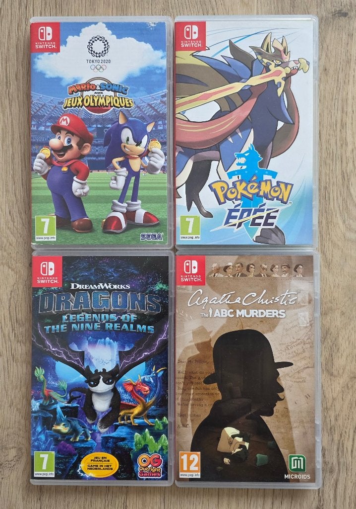 Jeux Nintendo Switch : vente à la pièce lisez la description, Enlèvement ou Envoi, Comme neuf
