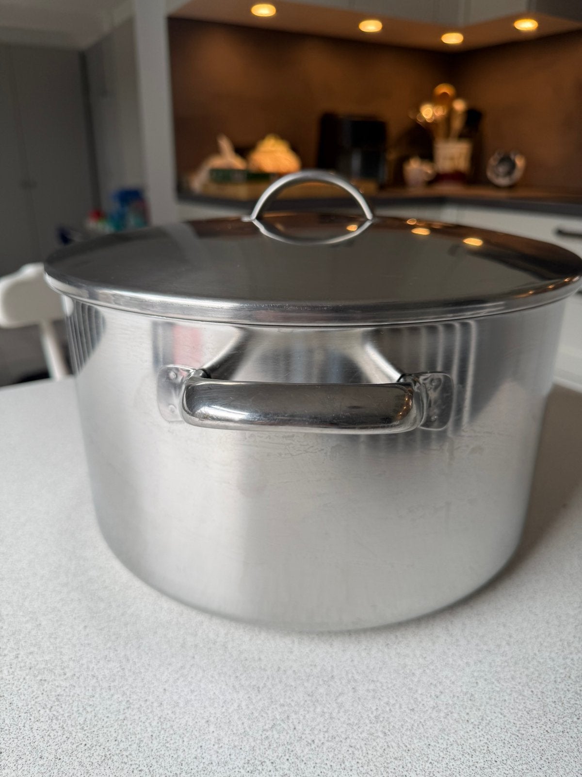 Demeyere , grote kookpot 30cm/ silvinox 18/10, Huis en Inrichting, Ophalen, Zo goed als nieuw, Demeyere