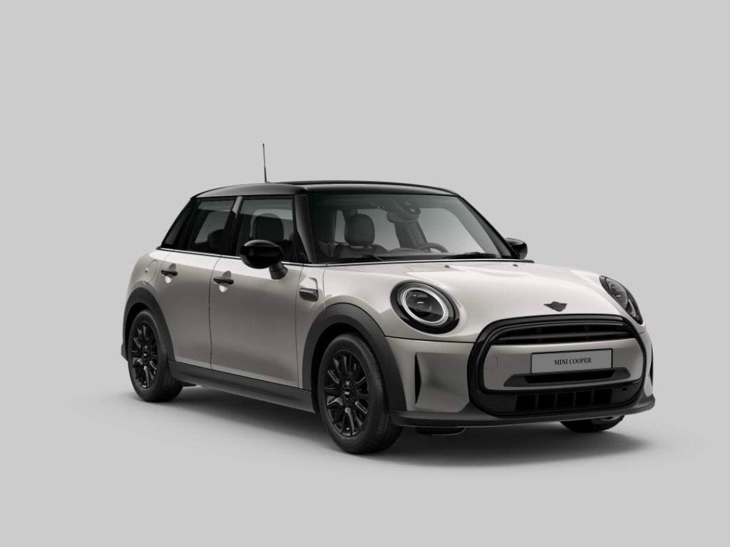 MINI Cooper 5-deurs *automaat*Apple*sportzetels* 1e eigenaar, Autos, Mini, 100 kW, Argent ou Gris, Achat, Euro 6