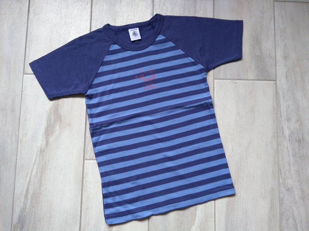★ M122 - Onderhemd Petit Bateau, Kinderen en Baby's, Ophalen of Verzenden, Zo goed als nieuw, Jongen, Nacht- of Onderkleding