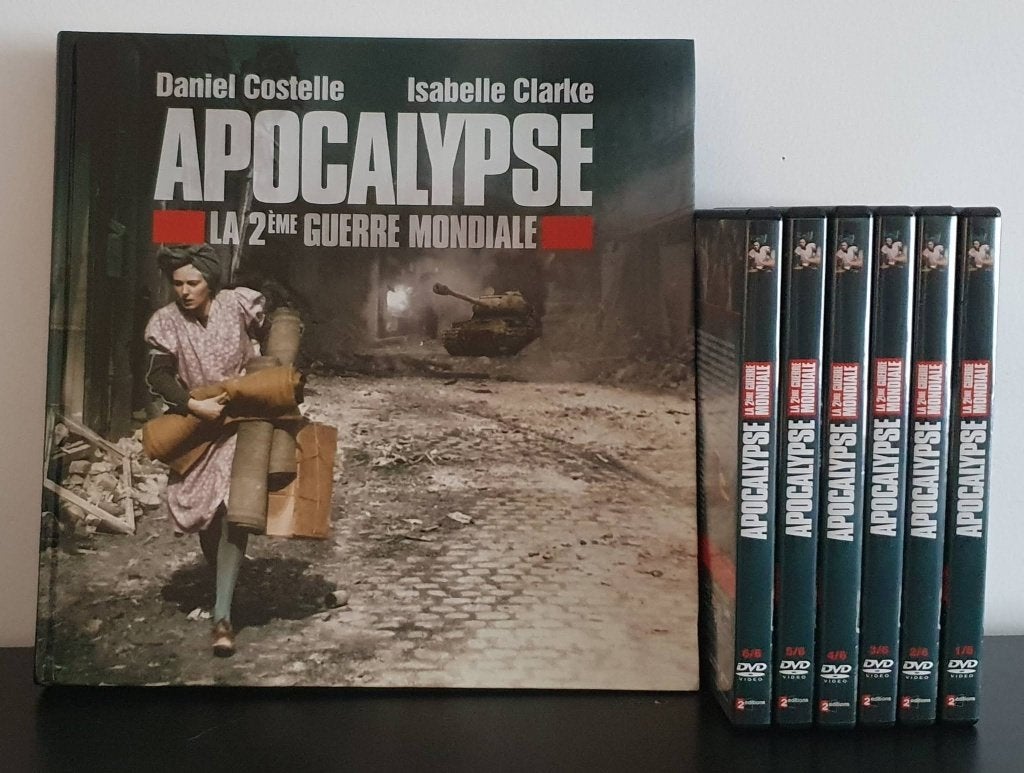 NEUF! Série "APOCALYPSE, La 2e Guerre mondiale"-6 DVD+livre, Enlèvement, Neuf, dans son emballage, Politique ou Histoire