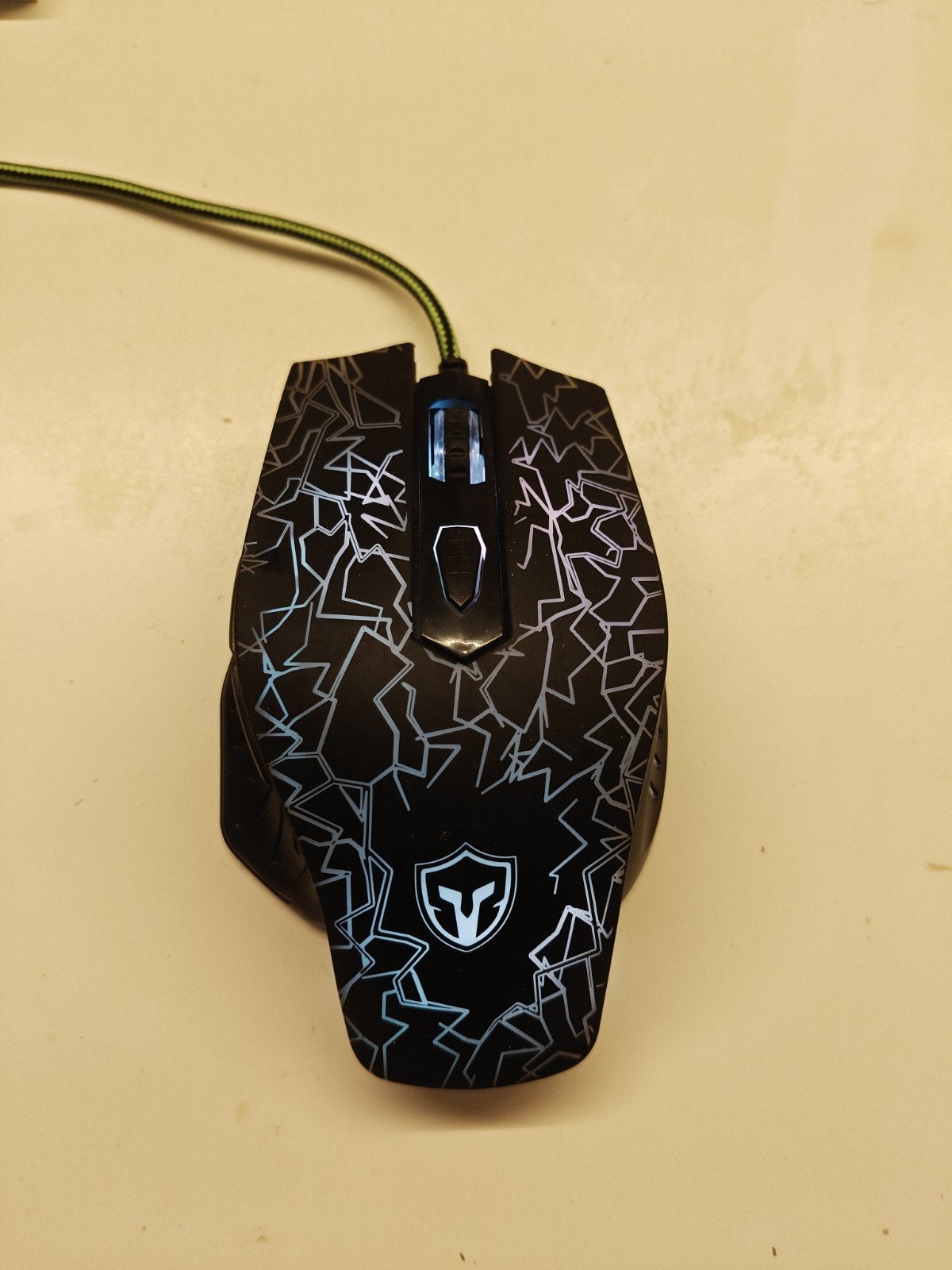 Battletron gaming mouse, Comme neuf, Enlèvement, Droitier, Filaire