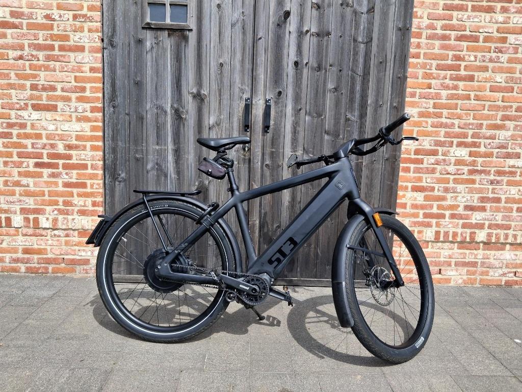 Stromer ST3 pinion, Ophalen, Gebruikt, Stromer, 50 km per accu of meer