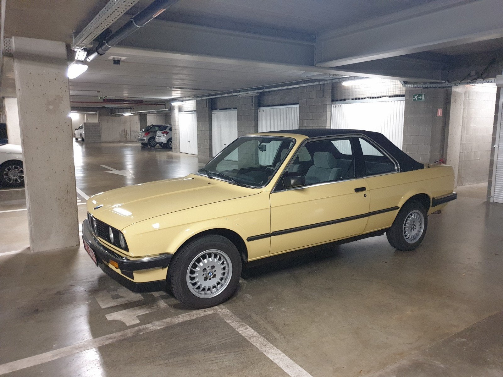 Bmw bauer 1985, Ophalen