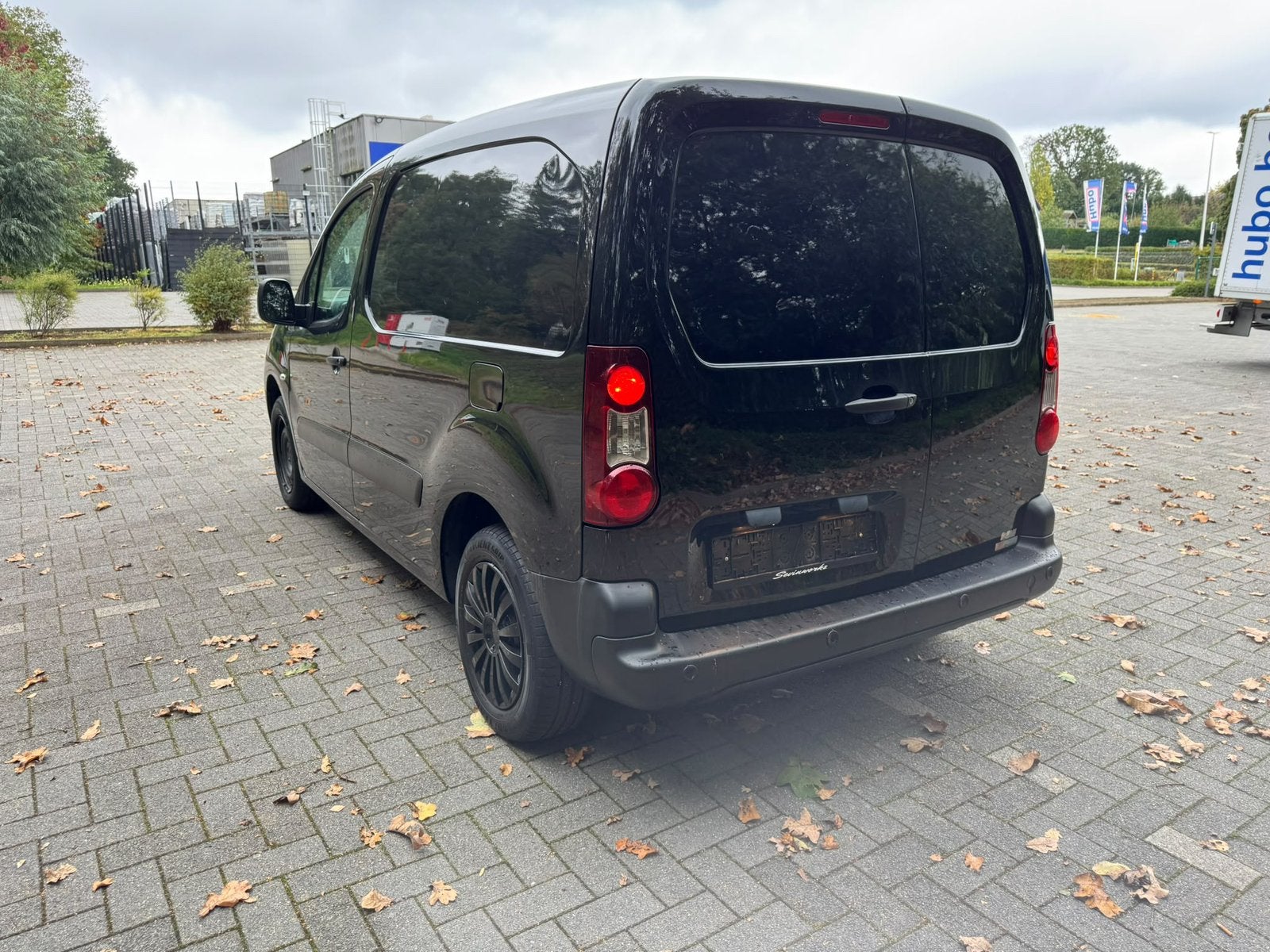 Peugeot partner lichte vracht, Auto's, Stof, Elektrische ramen, 4 cilinders, Zwart