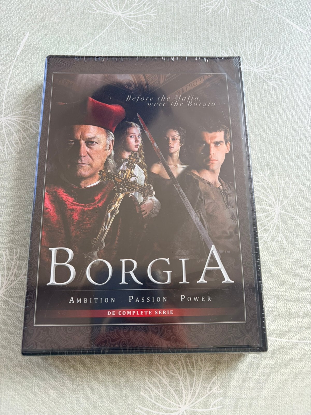DVD box Borgia Seizoen 1 (nieuw), Cd's en Dvd's, Engels, Seizoen 1, Misdaad, Nederlands