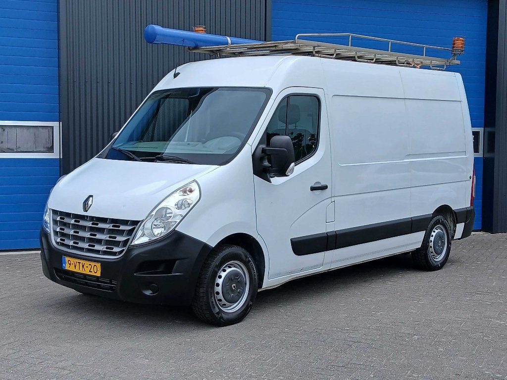 Renault Master 2.3 dCi L2 H2 AC, NAVI, 3 zetels., Voorwielaandrijving, Euro 5, Stof, Zwart