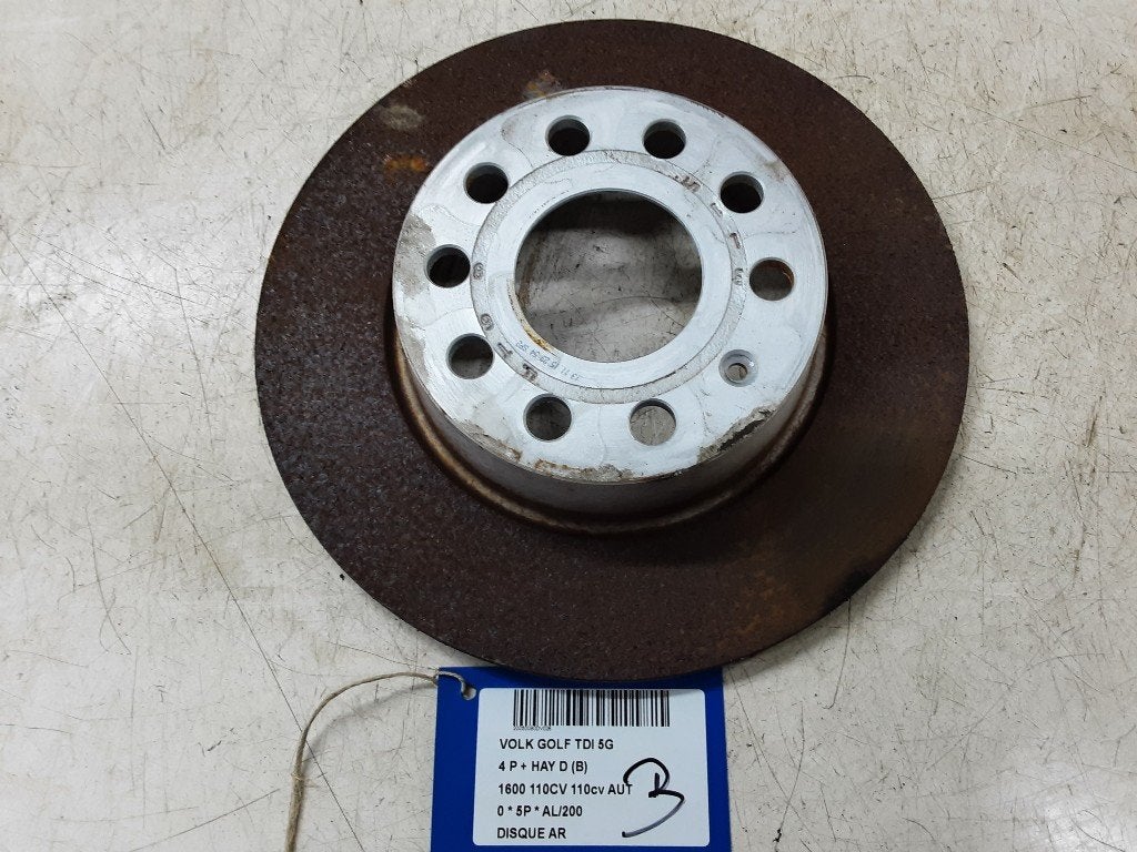 FREIN DISQUE ARRIÈRE Volkswagen Golf VII (AUA), Volkswagen, Mevr. I. Hauben, Utilisé, Rue de l'Espoir 34 34
4030  GRIVEGNÉE, BE