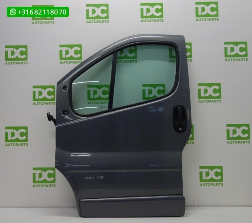 Opel Vivaro bestel A ('01-'14) Deur linksvoor grijs, Gebruikt, Deur, Ophalen of Verzenden, Opel