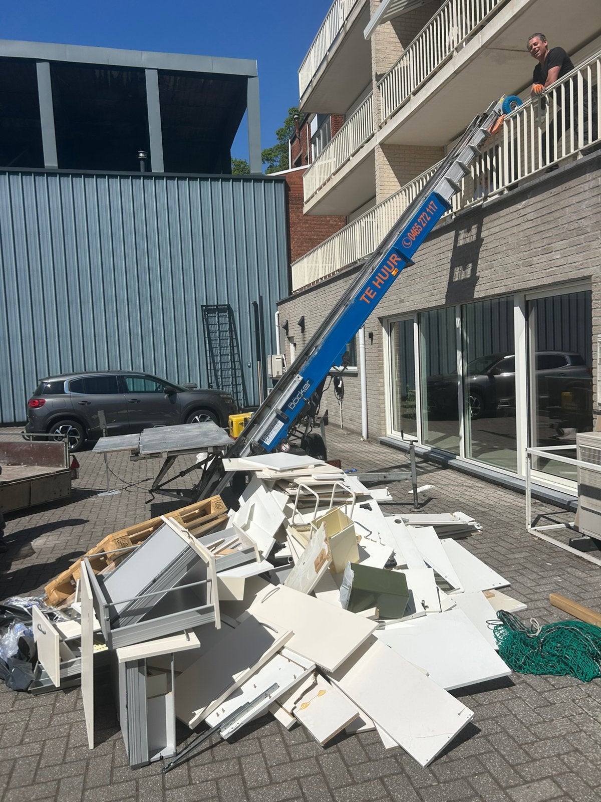 Élévateur à échelle et élévateur mobile, Enlèvement ou Envoi, Comme neuf