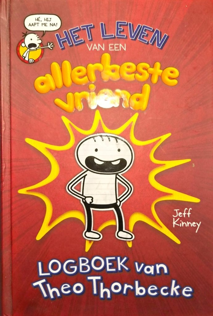 HET LEVEN van een allerbeste vriend, Jeff Kinney, Fictie algemeen, Ophalen of Verzenden, Zo goed als nieuw