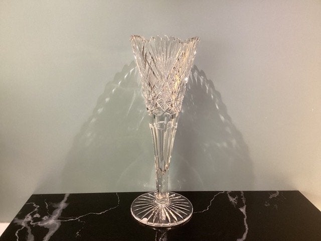 Verre de mariage Val Saint Lambert. VSL065/EA., Antiquités & Art, Enlèvement