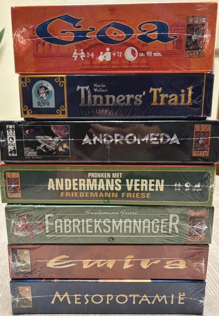 Bordspellen - 999 games - nieuw, Ophalen, Nieuw, 999 games