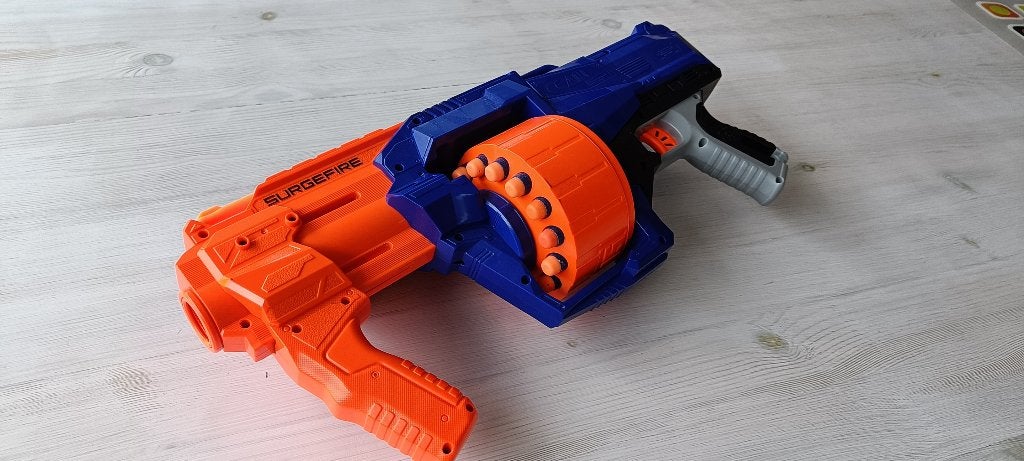 Nerf Nstrike Surgefire geweer, Ophalen, Zo goed als nieuw