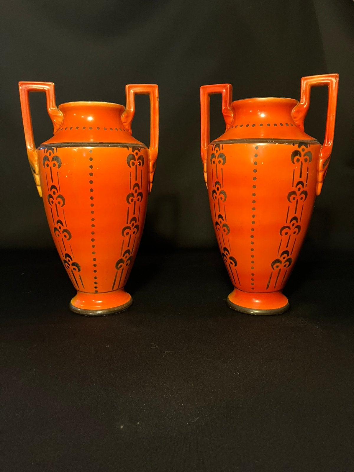 Charles Catteau art deco vazen by Boch Frères, Ophalen of Verzenden