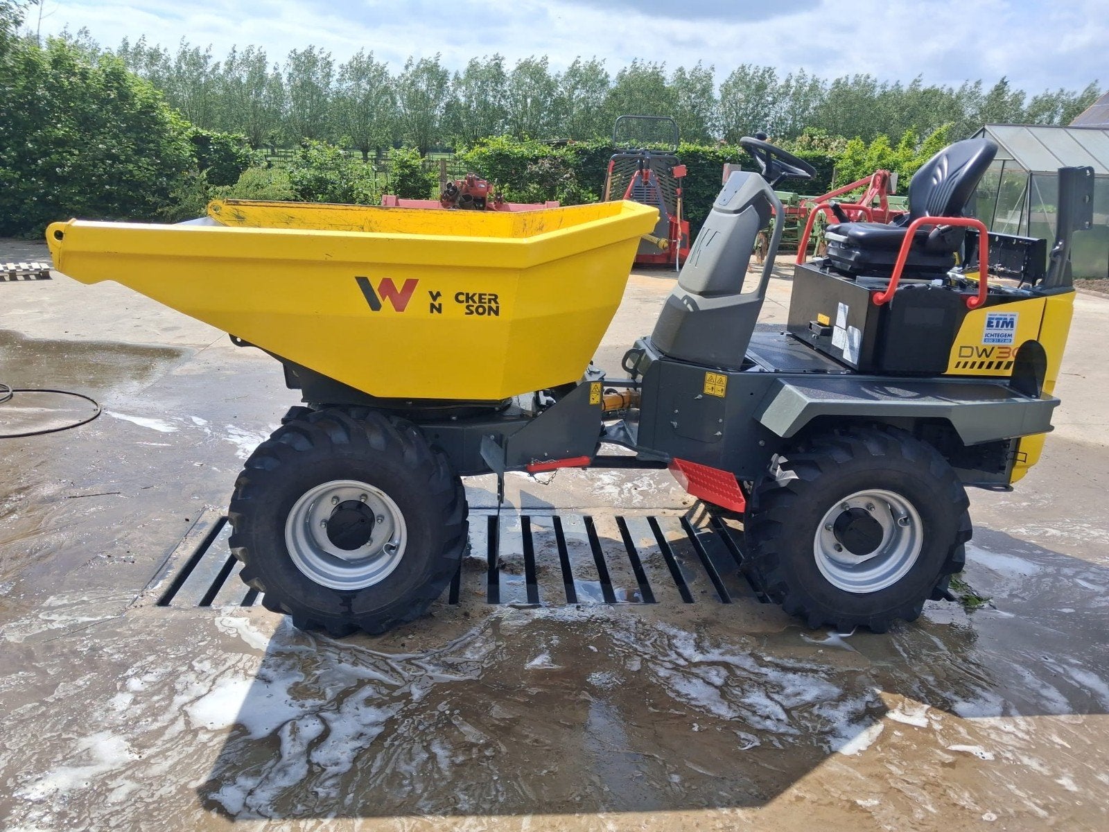neuson wacker dw30, Ophalen
