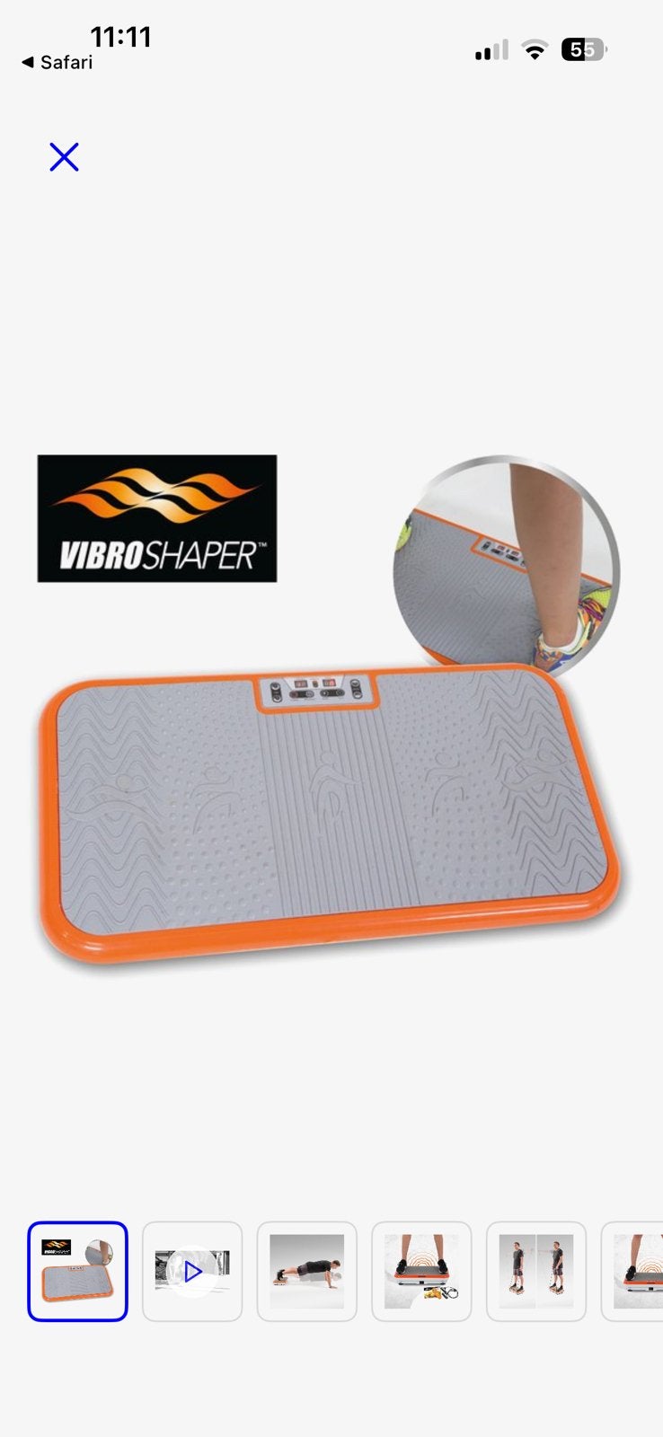 Vibroshaper, Ophalen