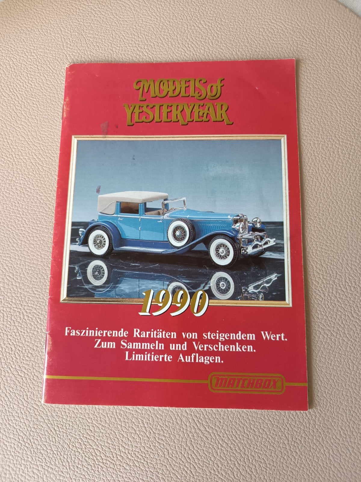 Catalogus matchbox models of yesteryear 1990, Ophalen of Verzenden, Matchbox