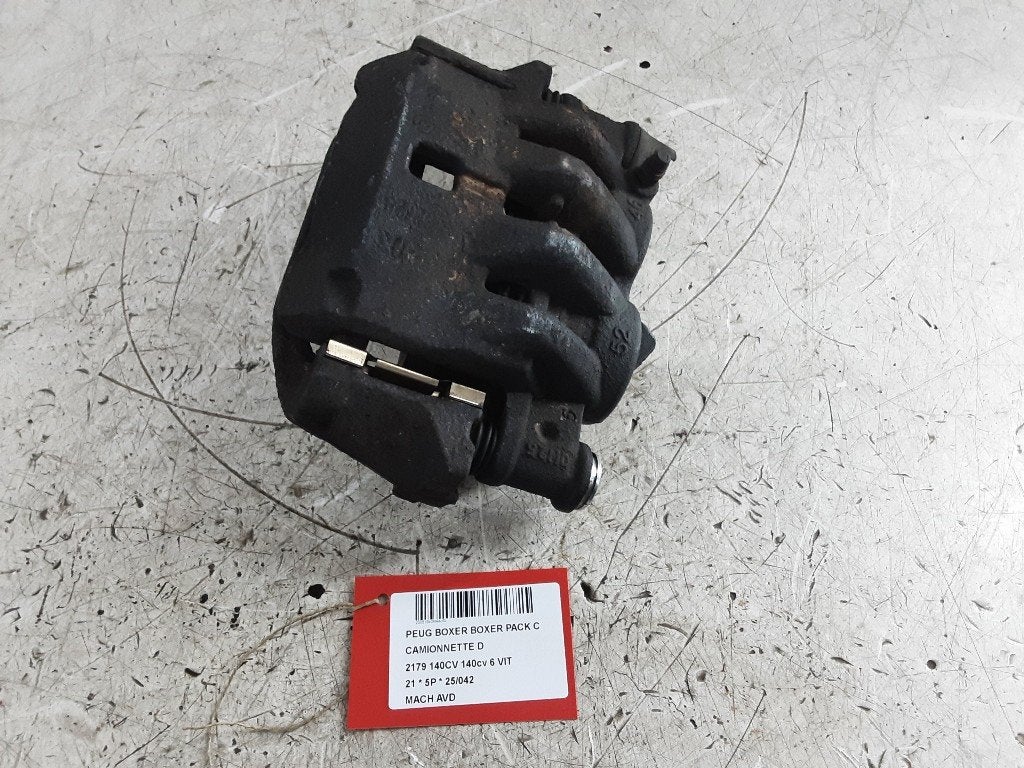 ETRIER DE FREIN AVANT DROIT Peugeot Boxer (U9), Mevr. I. Hauben, Utilisé, Rue de l'Espoir 34 34
4030  GRIVEGNÉE, BE, Info@Collignon.be