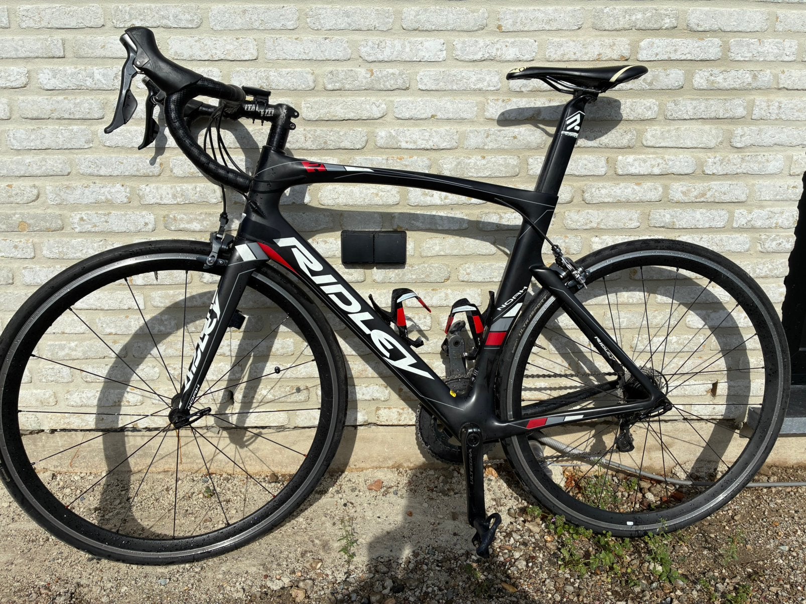 Ridley Noah 56 - ultegra, Ophalen, Carbon, Zo goed als nieuw, 53 tot 57 cm