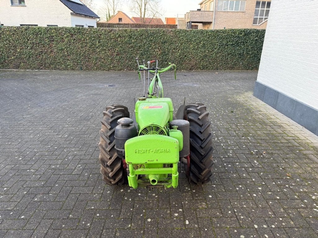 Hert-Agria diesel motoculteur met originele ploeg, Ophalen, Gebruikt