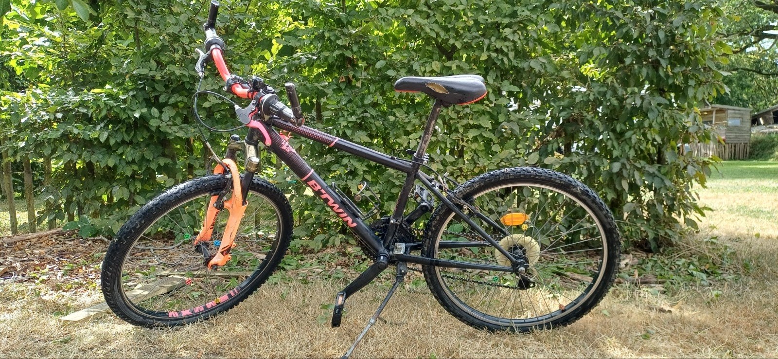 Fiets 24 inch, Ophalen