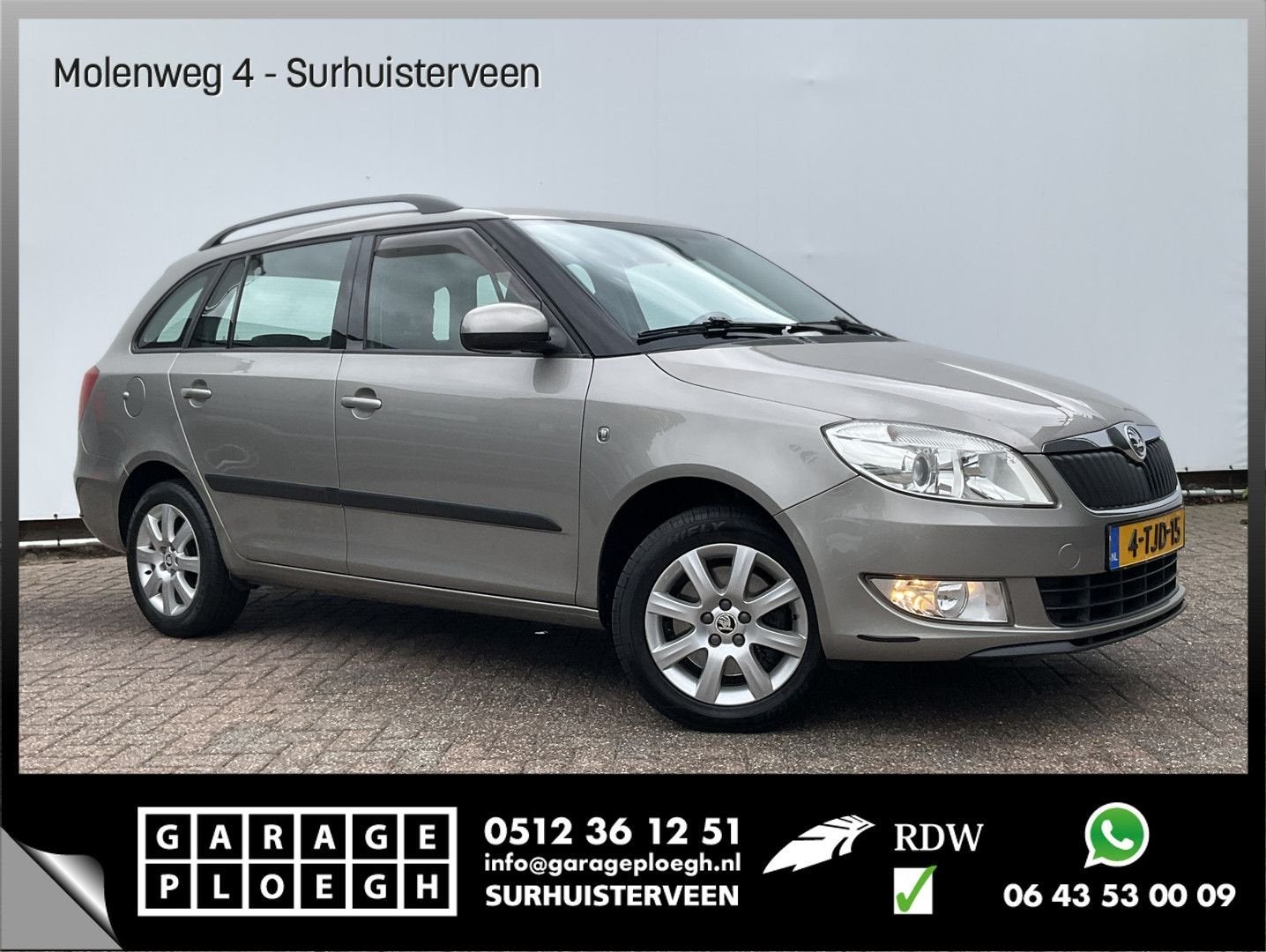 Skoda Fabia Combi 1.2 TSI Sprint Pro Automaat Nav/Cruise Cli, Auto's, Automaat, Bedrijf, Break, Parkeersensor