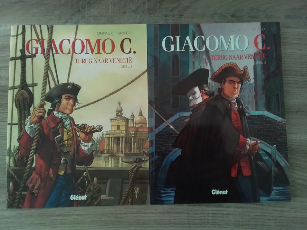 Giacomo c, terug naar Venetië compleet  sc, Livres, Enlèvement ou Envoi, Neuf